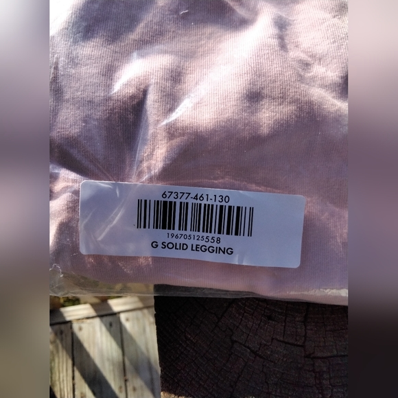 Pink Hanna Andersson stretch pants Girls size 8 - Picture 4 of 8